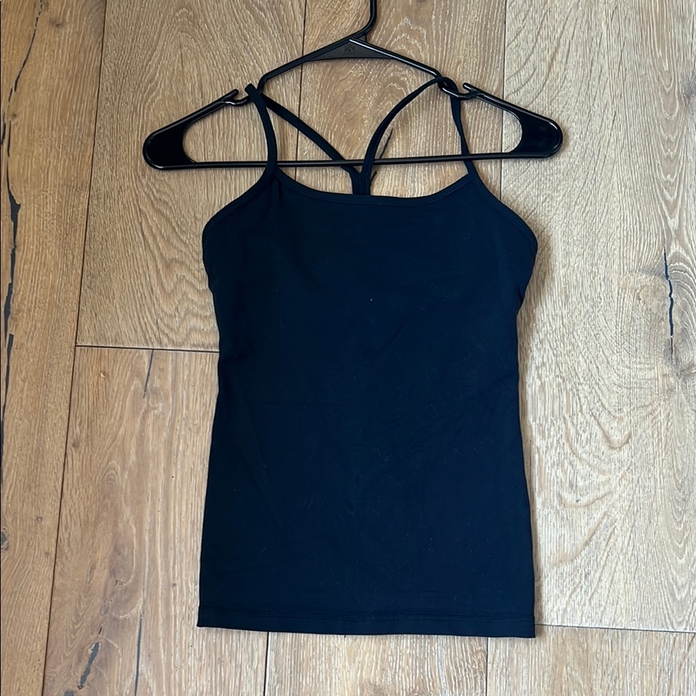 Lululemon Athletica Black Fitted Camisole
